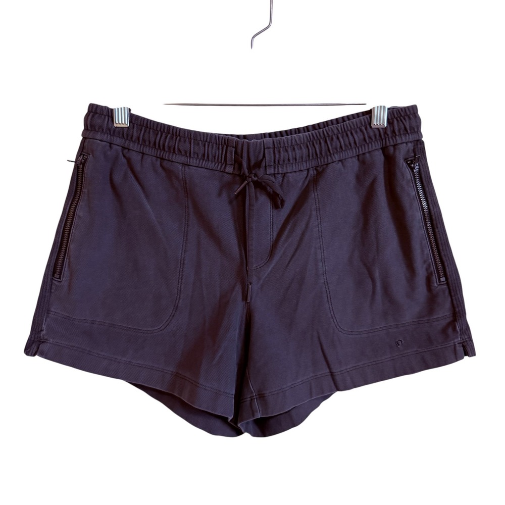 Athleta Women's Shorts Size 8 Casual Lounge Activewear Drawstring Zipper Pockets